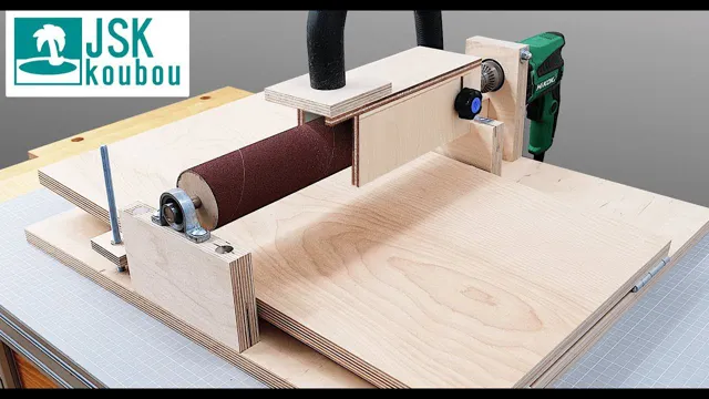 how to make a drum sander for drill press