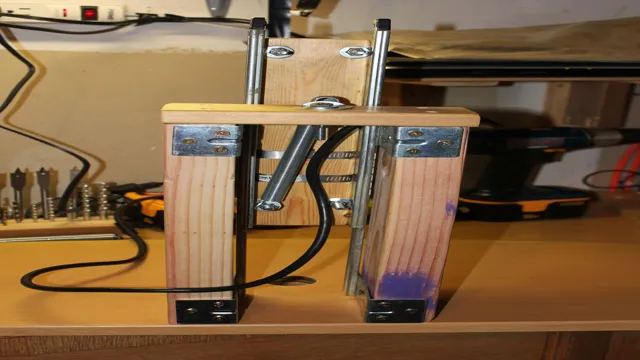 how to make a home made drill press