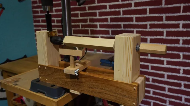 how to make a lathe work on a drill press