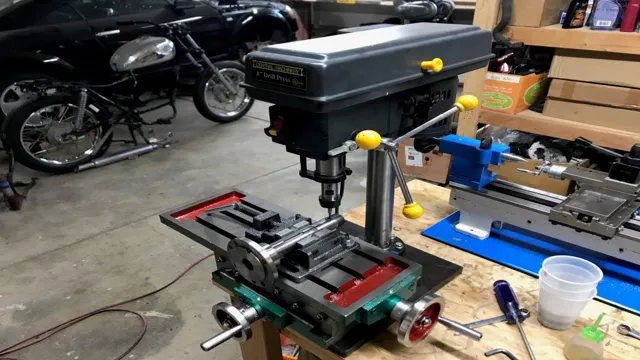 how to make a mill out of a drill press