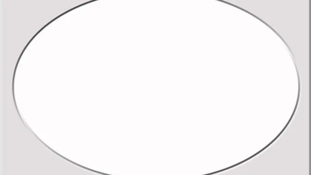how to make a oval 2