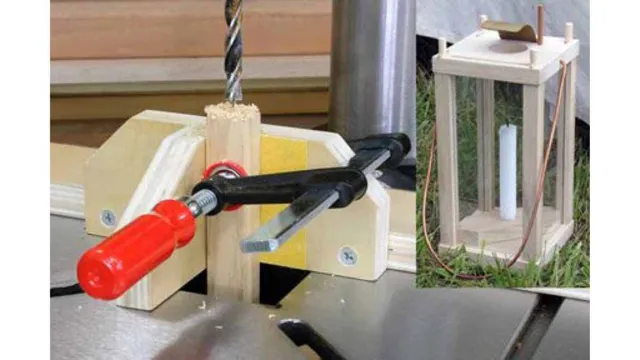 how to make a routing jig on a drill press