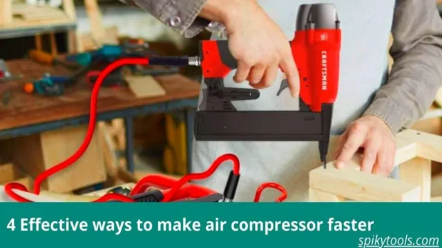 how to make air compressor faster how to make air compressor faster