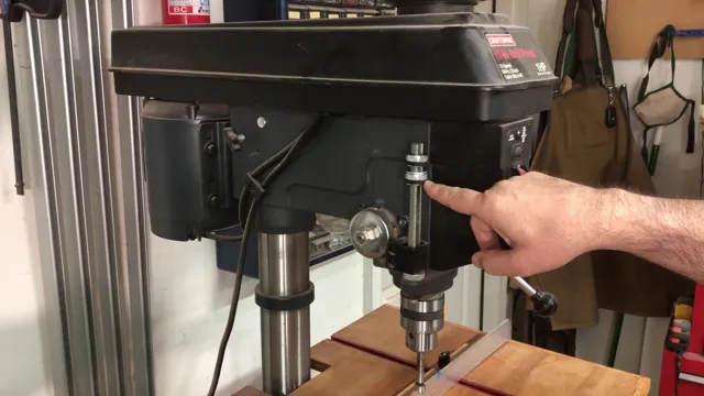 how to make drill press depth stop 1