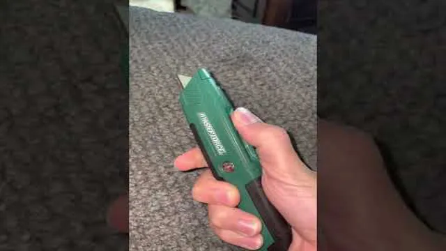 how to open masterforce utility knife how to open masterforce utility knife