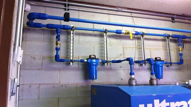 how to plumb an air compressor