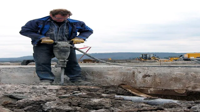 how to properly use a jackhammer