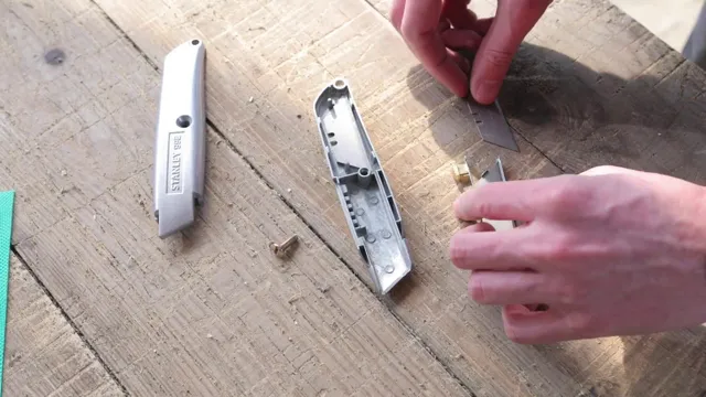 how to put a blade in a stanley utility knife 1 how to put a blade in a stanley utility knife
