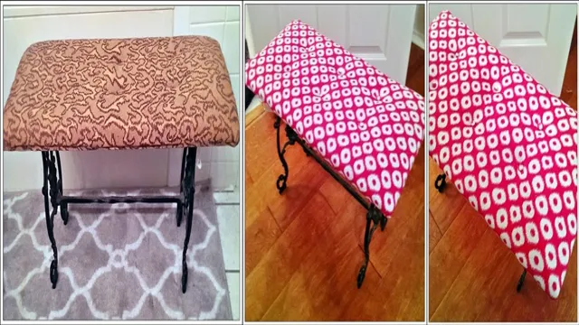 how to recover an ottoman with a staple gun how to recover an ottoman with a staple gun