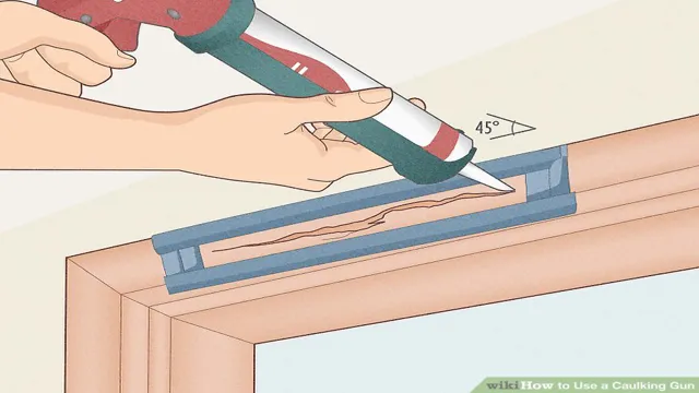 how to release a stuck caulking gun