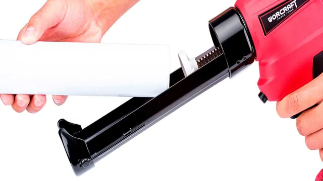 how to remove a tube from a caulking gun