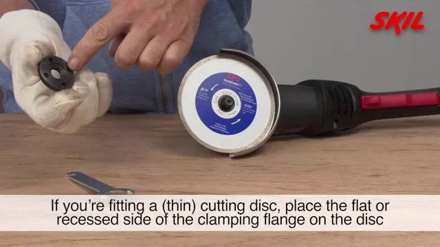 how to remove angle grinder blade