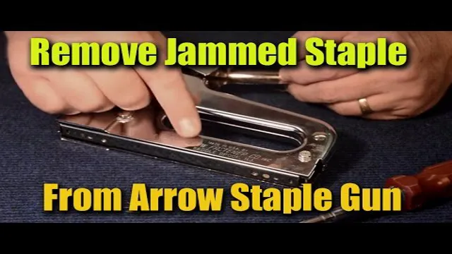 how to remove jammed staples from a staple gun how to remove jammed staples from a staple gun
