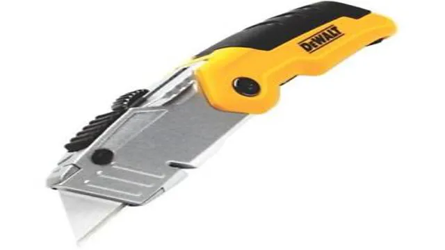how to replace blade in dewalt utility knife