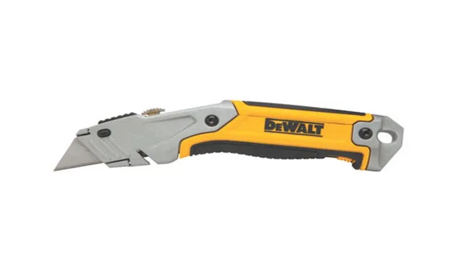 how to replace blade in dewalt utility knife