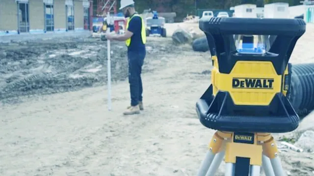 how to reset dewalt laser level