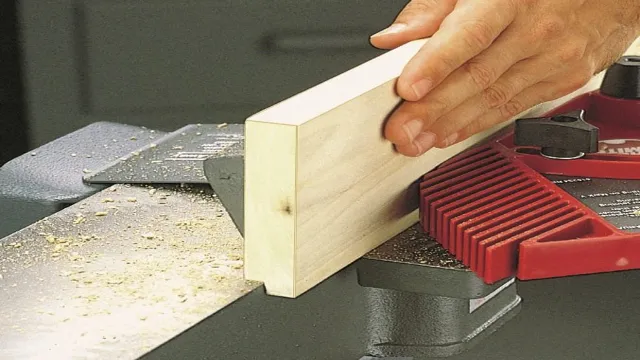 how to set up a jointer