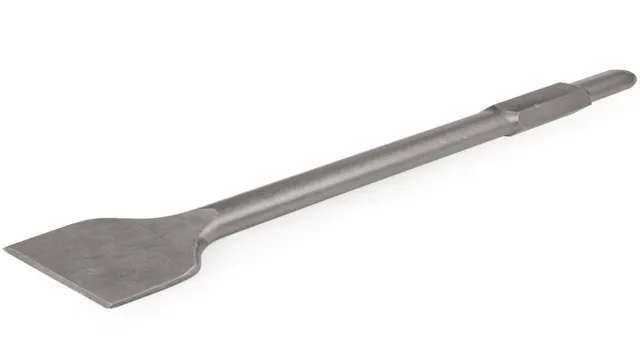 how to sharpen jackhammer chisel