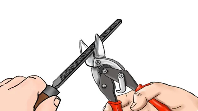 how to sharpen wire cutters with a file