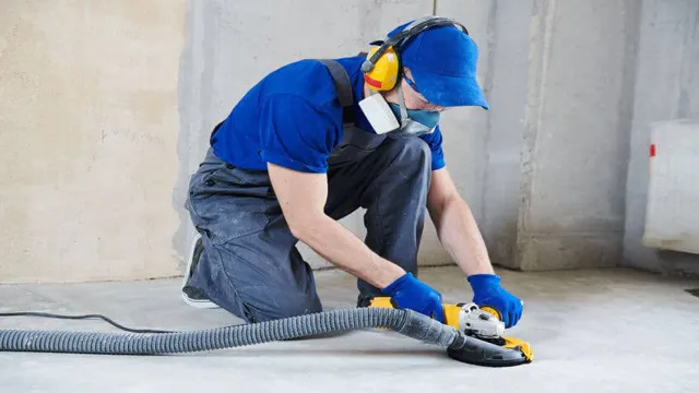 how to smooth concrete with angle grinder