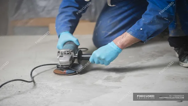 how to smooth concrete with angle grinder