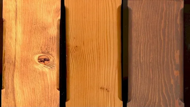 how to stain douglas fir
