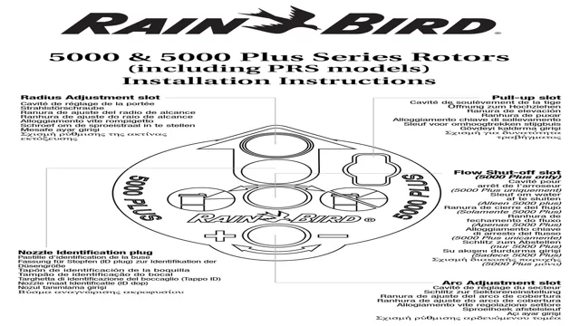 how to turn on rain bird sprinkler system manually