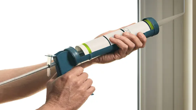 how to use a caulking gun silicone