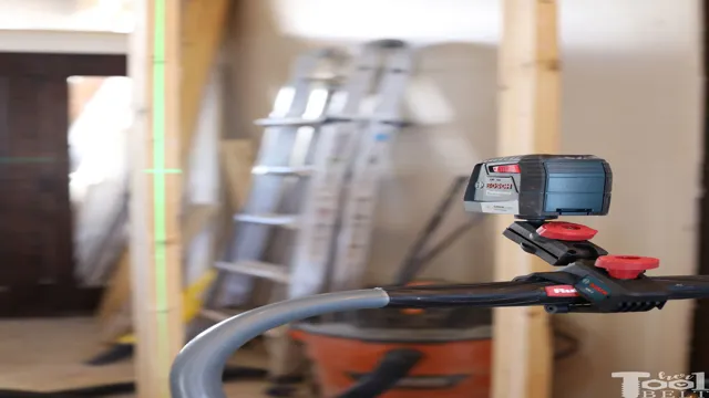 how to use a laser level for straight line