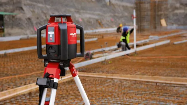 how to use a laser level to level a floor