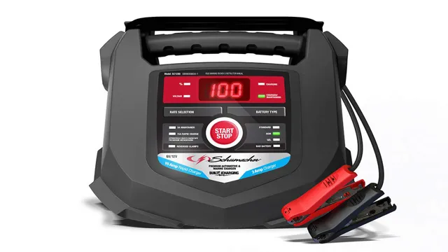 how to use a schumacher car battery charger