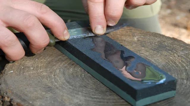 how to use an oil stone for sharpening chisels