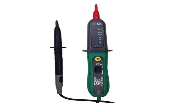 how to use digital voltage tester