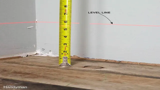 how to use laser level for tiling floor