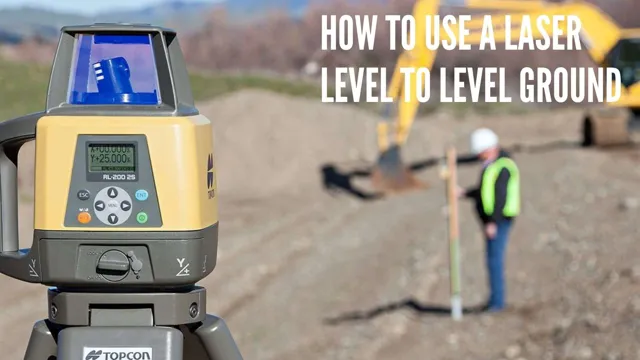 how to use laser level to level ground how to use laser level to level ground