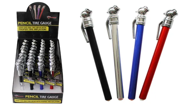 how to use pencil tire pressure gauge