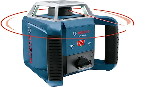 how to use the bosch laser level