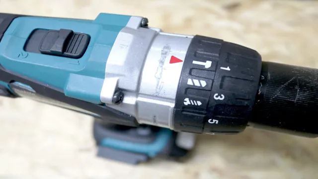 how to use torque settings on cordless drill