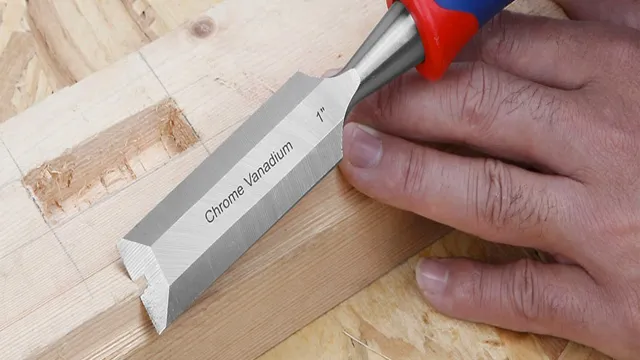 how to use wood chisels