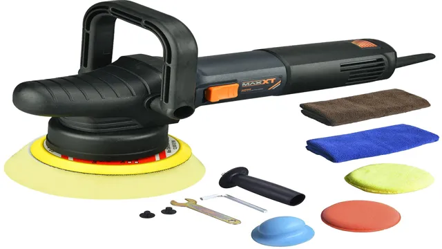 how to wax a car with an orbital polisher
