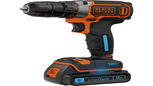 how unlock 18v cordless black and decker drill