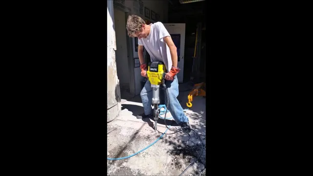 is using a jackhammer bad for you