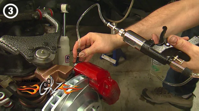 should brake bleeder be on top or bottom