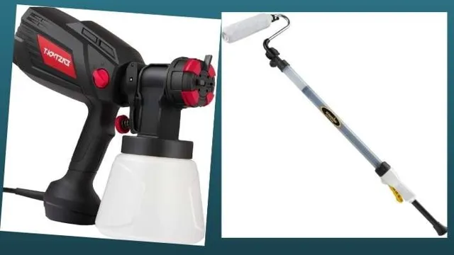 should i use a paint sprayer or roller