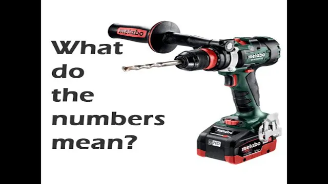 what are the numbers on a cordless drill 1 what are the numbers on a cordless drill