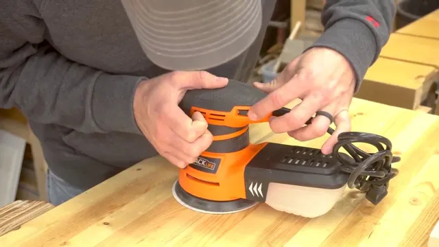 what do you use a random orbital sander for