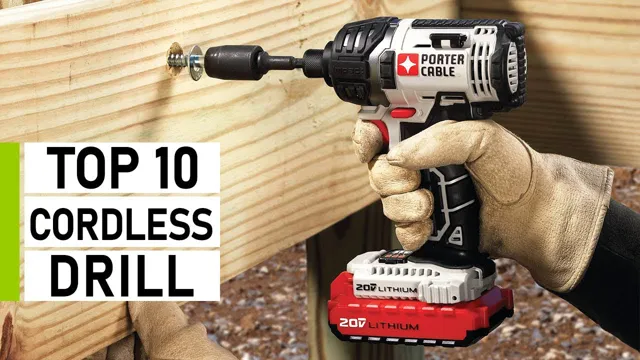 what is the best cordless drill for diy