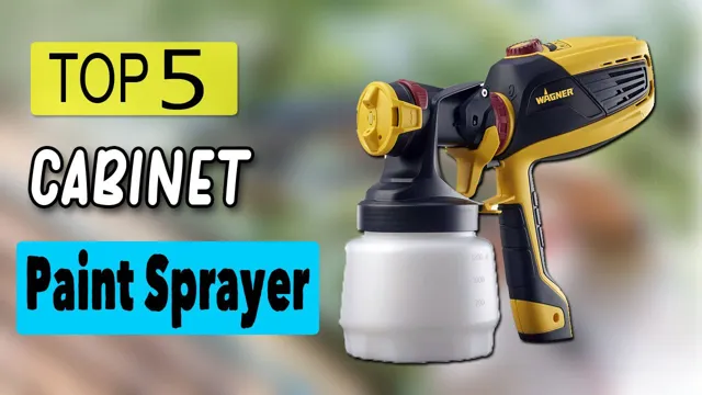 what kind of paint sprayer for cabinets