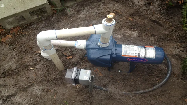 what pressure do you pump a sprinkler system