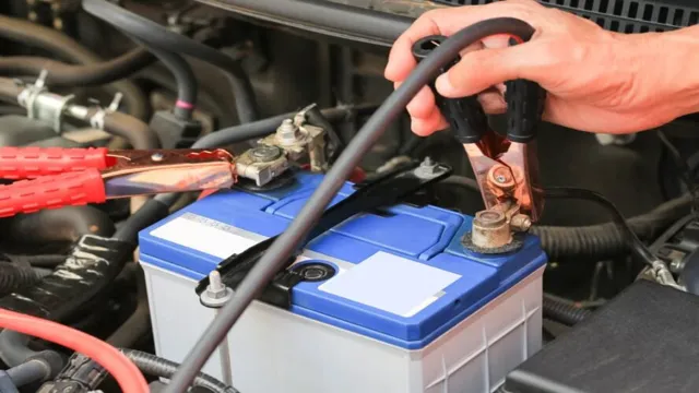 what setting should a car battery charger be on